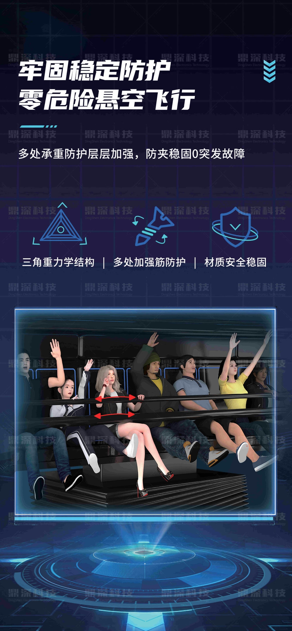 球幕飛行影院 娛樂科普飛行影院設備廠家