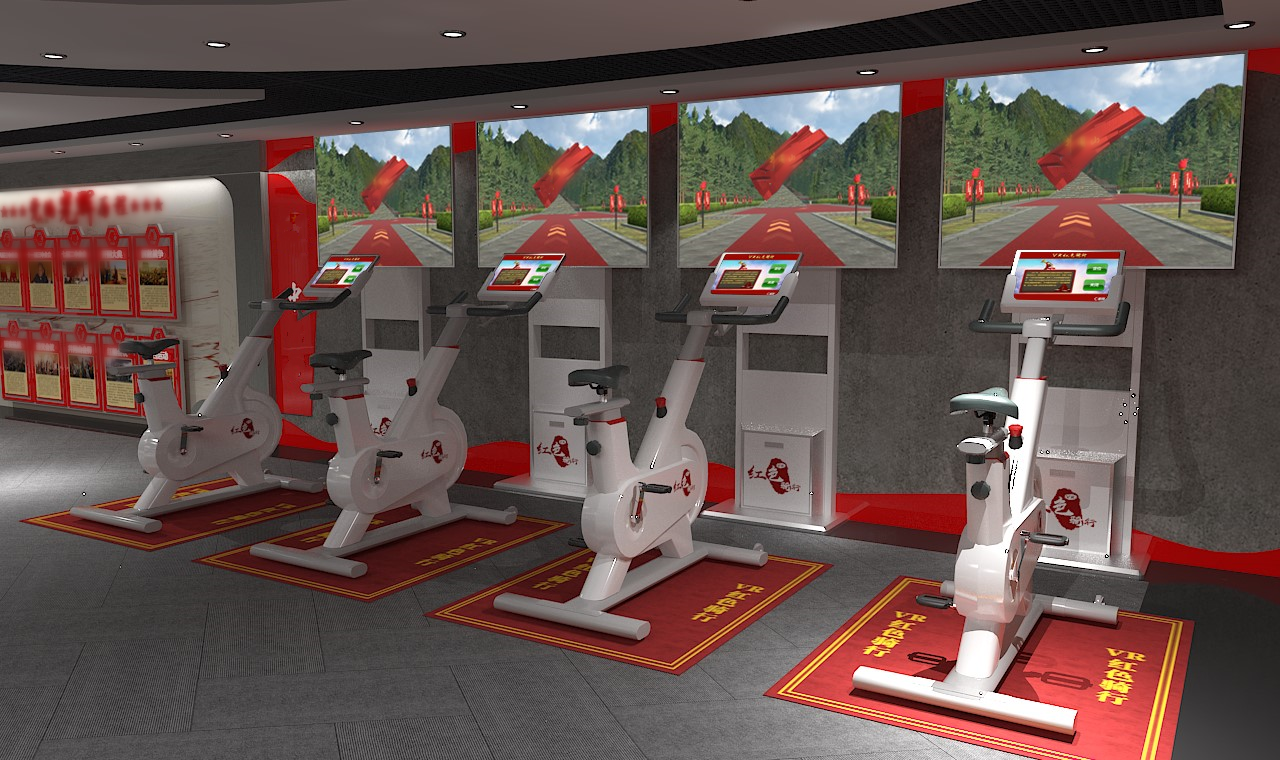 VR黨建騎行一體機